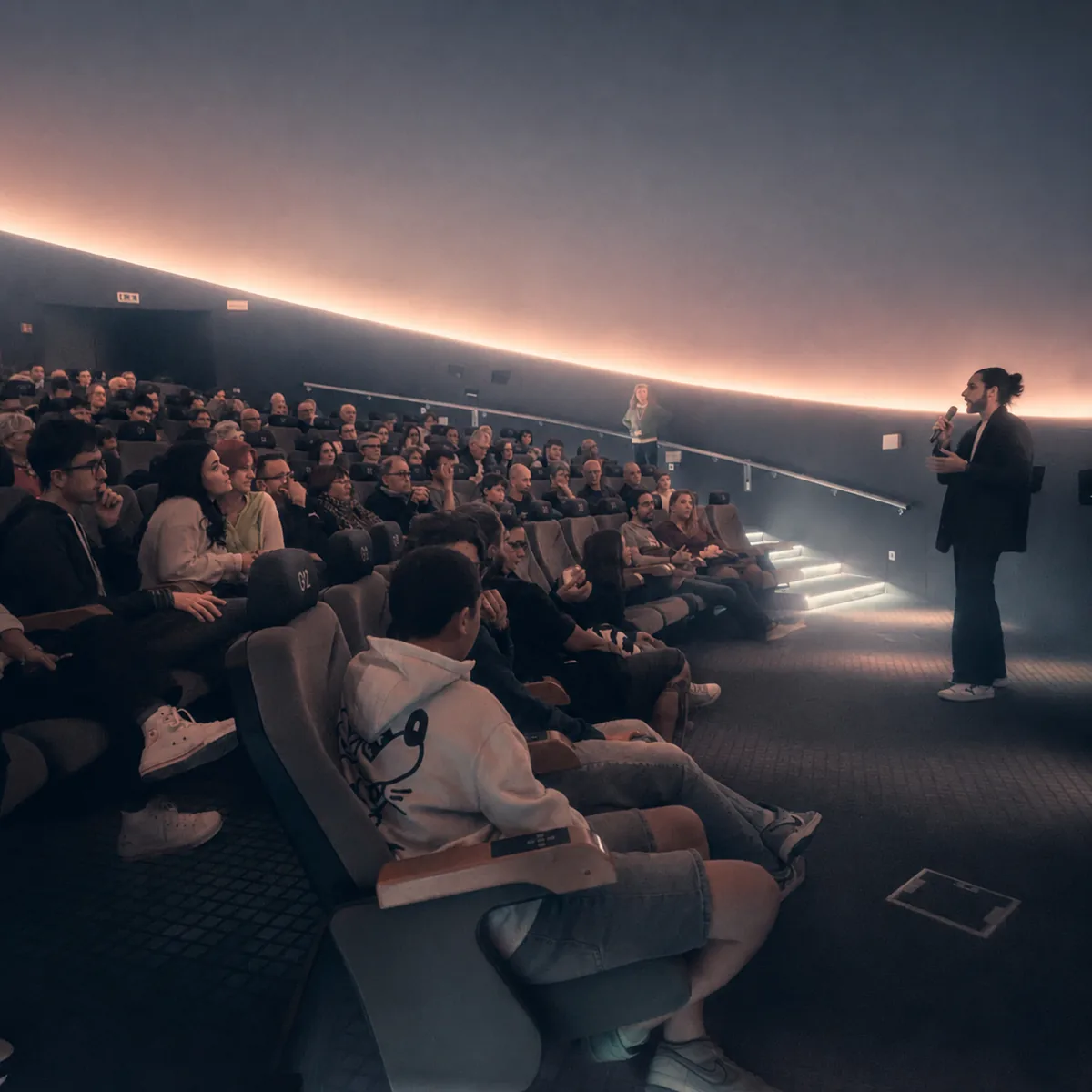 Séance au Planétarium 3D