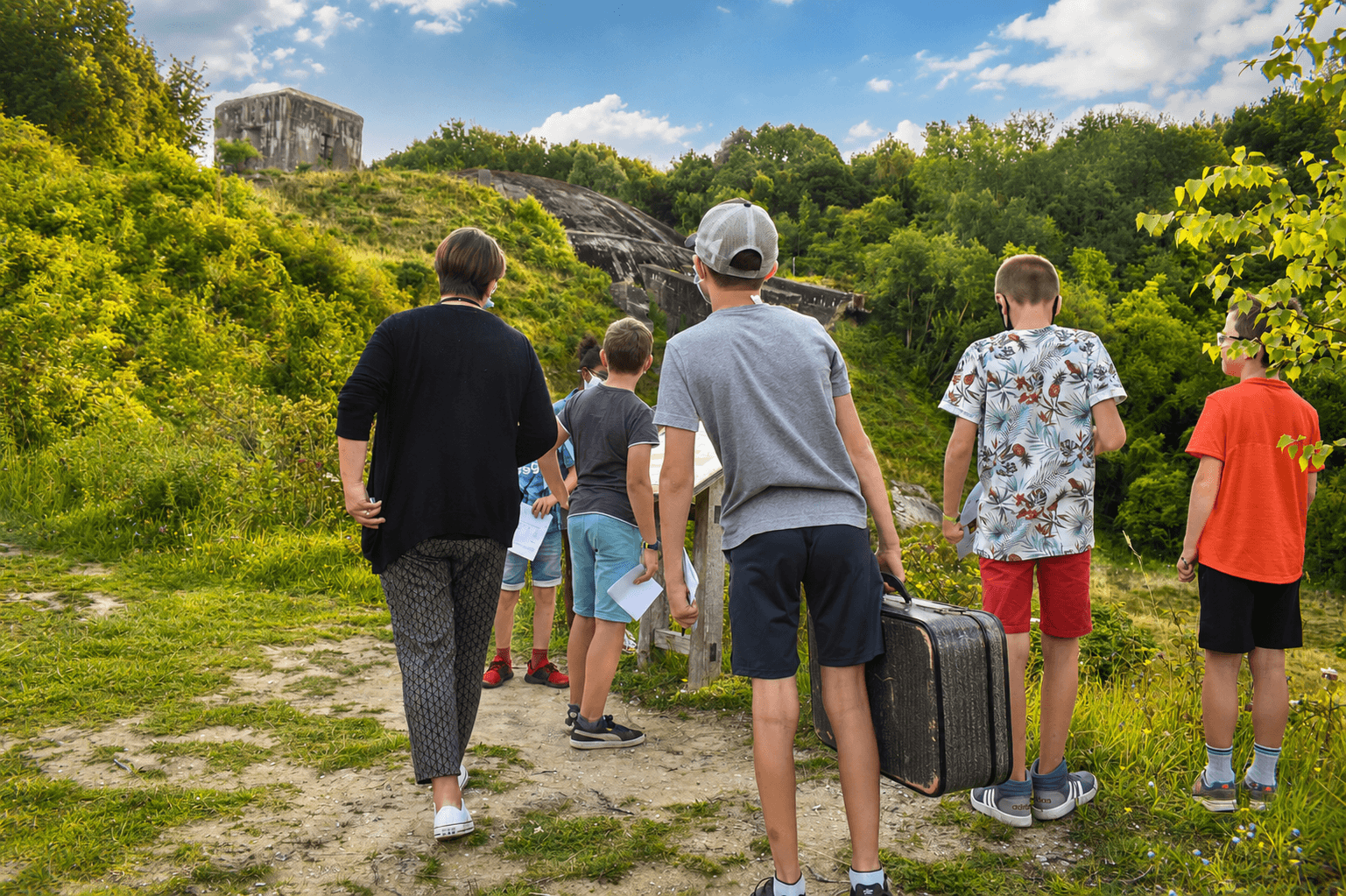 Une sortie scolaire à La Coupole