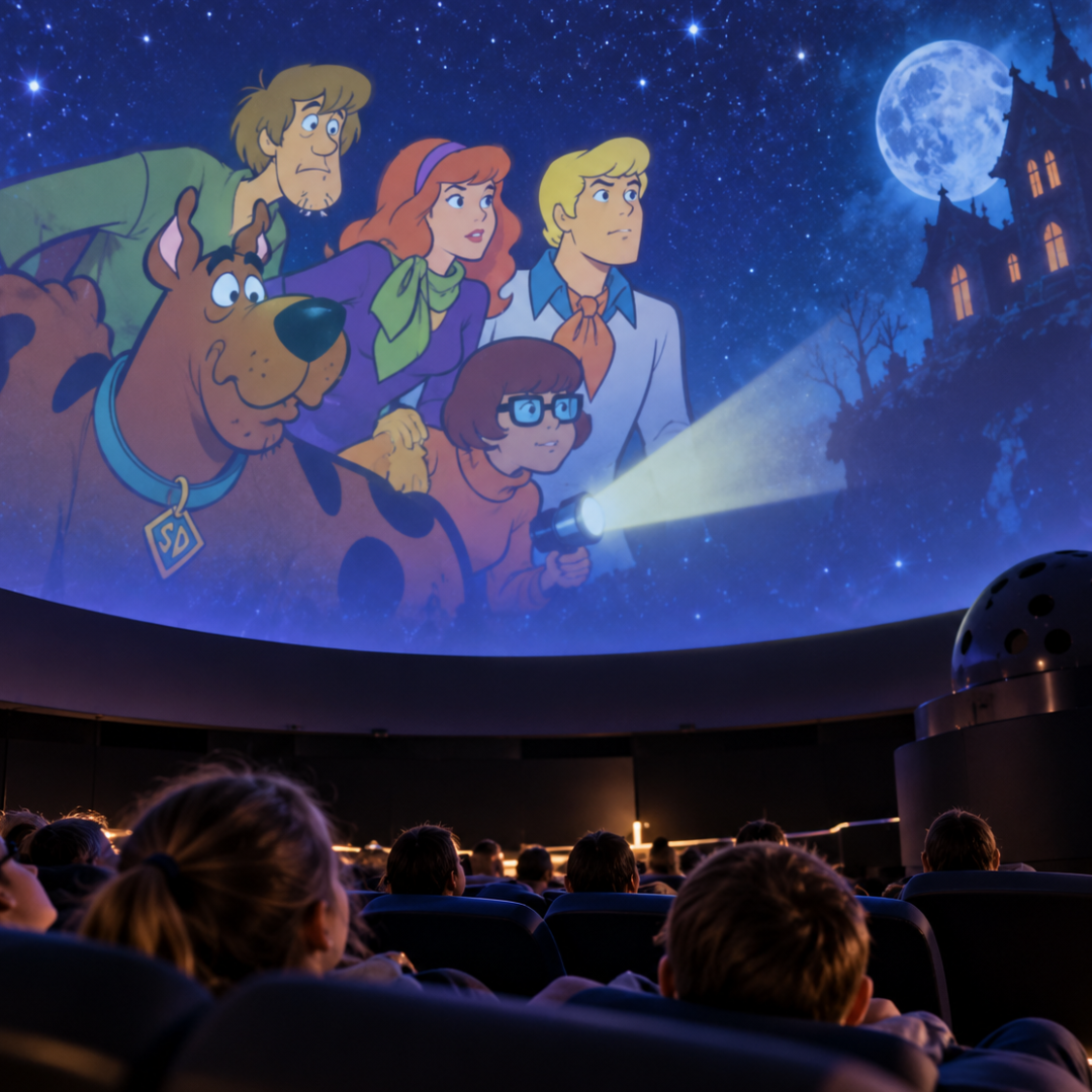 projection du film "Scooby-Doo"